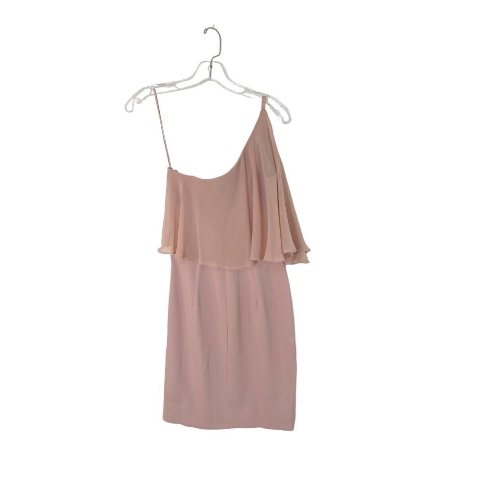 DTP Dress the Population One Shoulder Mini Dress Evening Glam Sz S NWOT - Picture 5 of 8